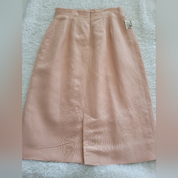 New Liz Claiborne Linen/Rayon tailored skirt - Picture 6 of 9